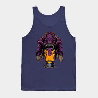 Mummy monster coffee Tank Top